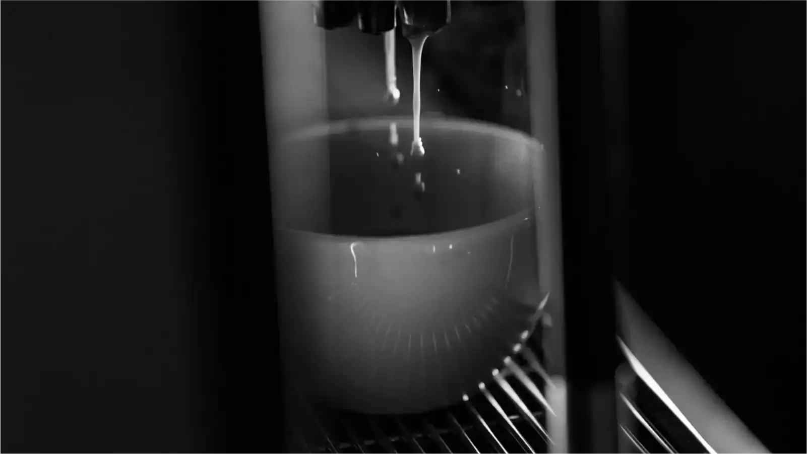 A high-efficiency espresso setup in a modern cafe