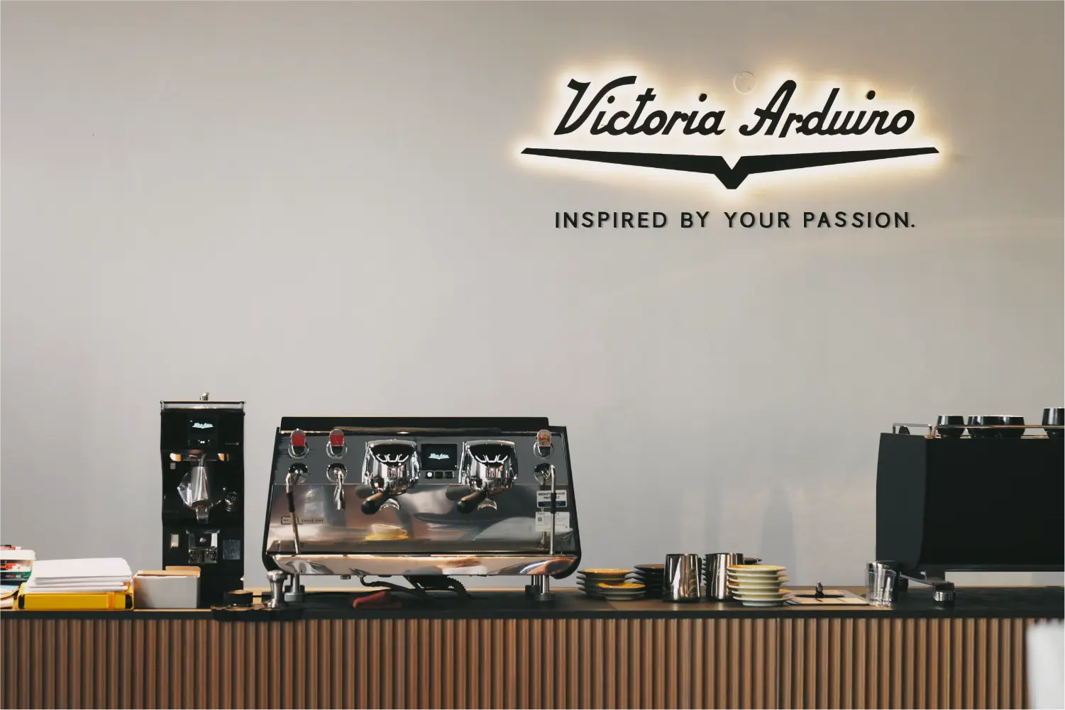 Victoria Arduino E1 Prima and Eagle One commercial espresso machines